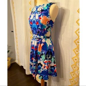 Nicole Miller colorful dress
